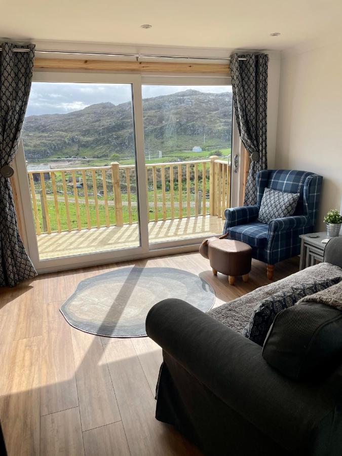 Sea View Cabin Clashnessie Eksteriør billede