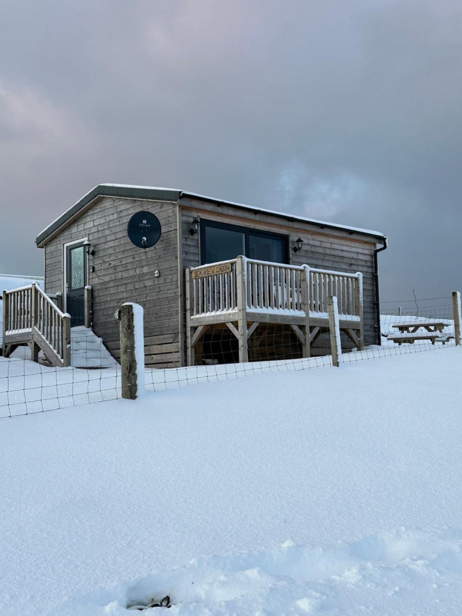 Sea View Cabin Clashnessie Eksteriør billede